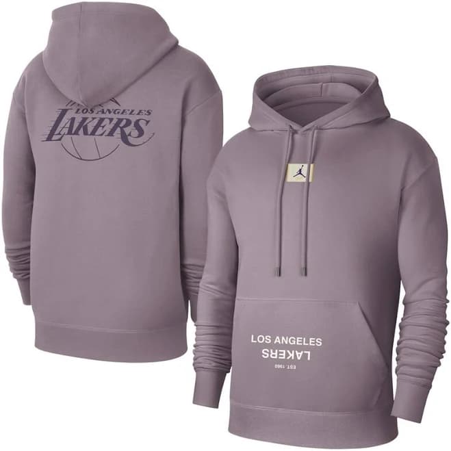 Jordan Brand Men's Los Angeles Lakers Courtside Statement Edition Fleece Hoodie