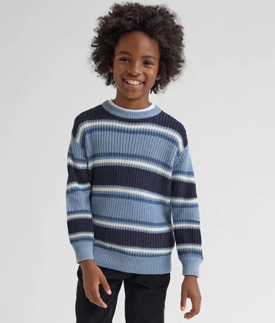 The Children's Place Boys Striped Chunky Sweater