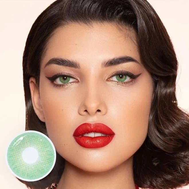 ICOICE Hidrocor Esmeraldr Green Yearly Colored Contacts