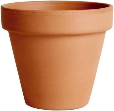 Degrea 12 in. Terra Cotta Clay Standard Planter