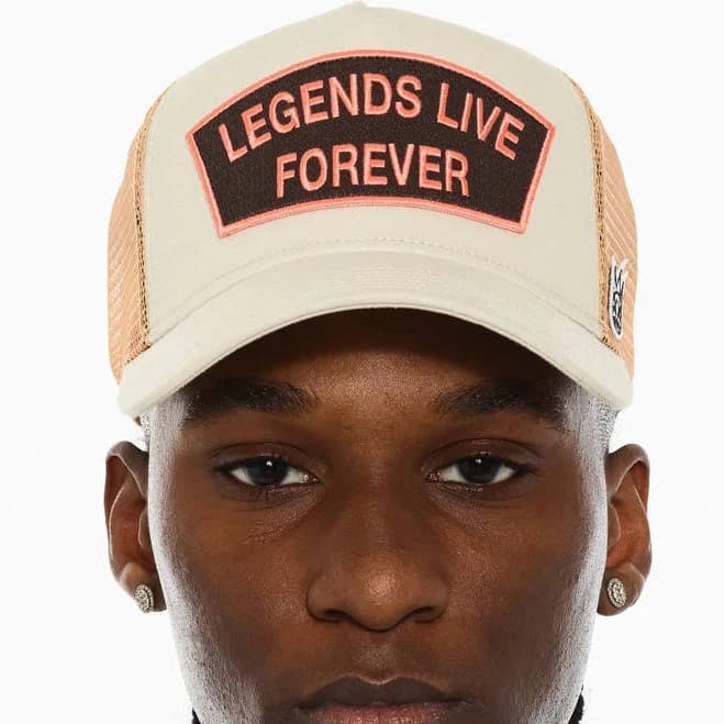 Cult of Individuality Legends Live Forever Mesh Back Trucker Hat