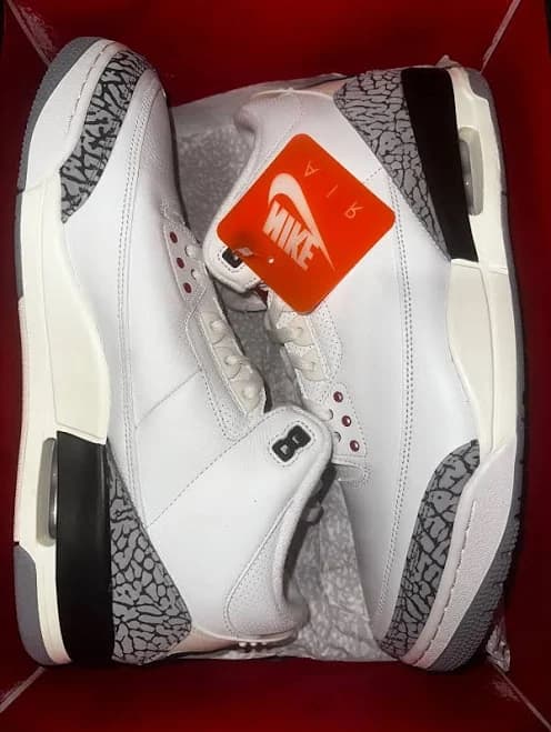 2023 Jordan 3 "White Cement Reimagined"