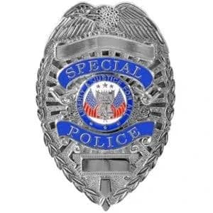 Rothco Silver Deluxe Special Police Badge