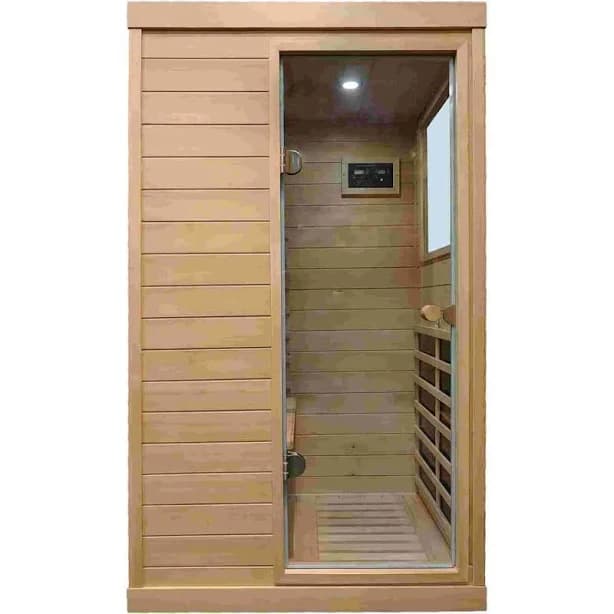 Spygo Moray 1-Person Indoor Hemlock Infrared Sauna