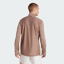 adidas Own The Run Half-Zip - Brown | Free Shipping with adiClub