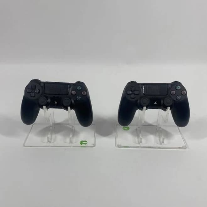 2x Sony Playstation 4 PS4 Dualshock 4 Wireless Controller Black CUH-ZCT2U