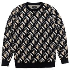 Shaquille O'Neal XLG Mens Black Geo Long Sleeve Pullover Sweater 3XL - Walmart.com