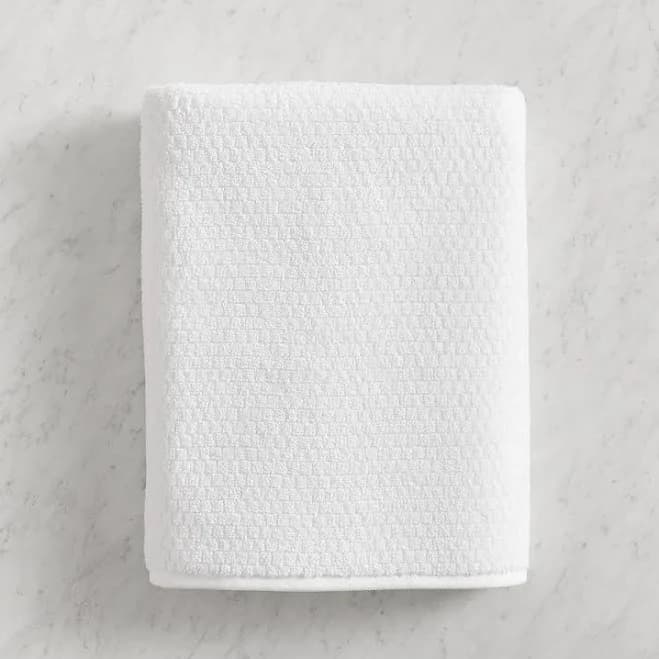 Pottery Barn Textured Honeycomb Towel