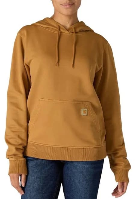Carhartt Women's Relaxed Fit Midweight Garment Dye French Terry Hooded Sweatshirt