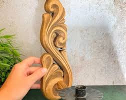 Candle Wall Sconce, Hand Carved Wood Metal Candle Holder, Handmade Swedish Candle Stick, 1970s Scandinavia - Etsy Israel