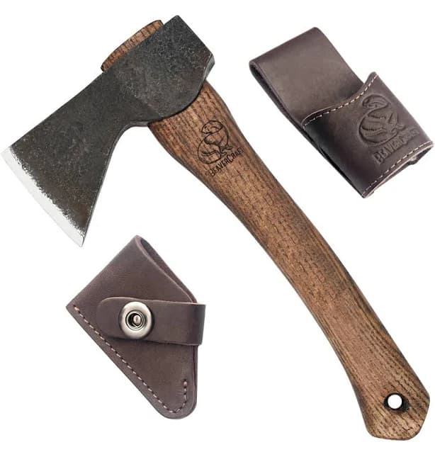 Bushcraft Carving Axe Hand Forged Hatchet