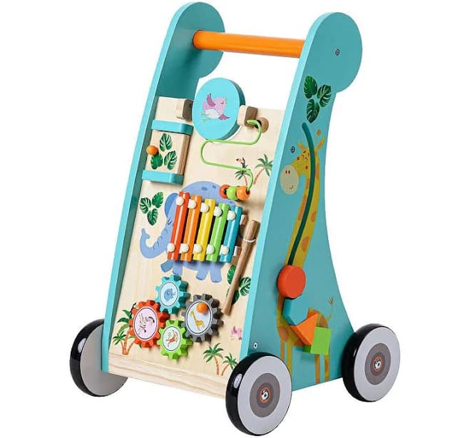 Teamson Kids Play Lab Baby Walker and Activity Station