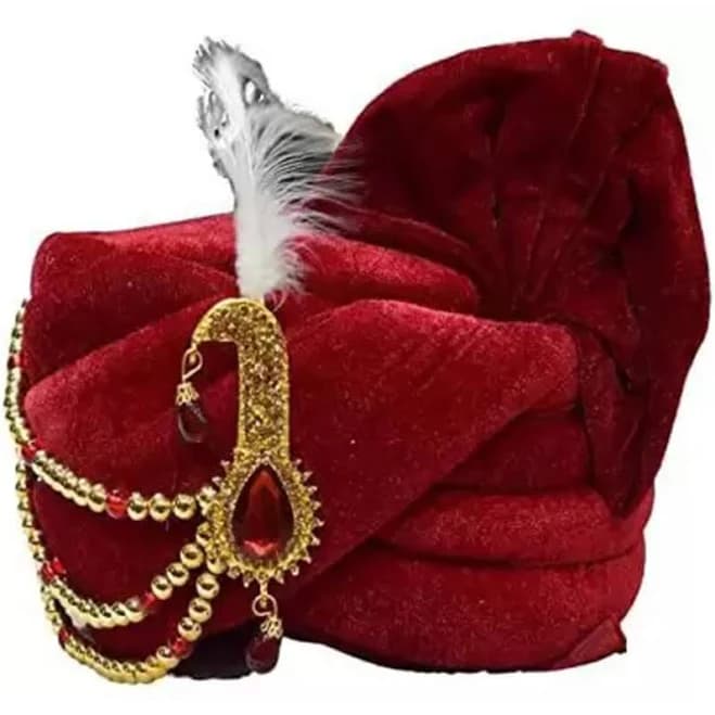 Men's Velvet Turban