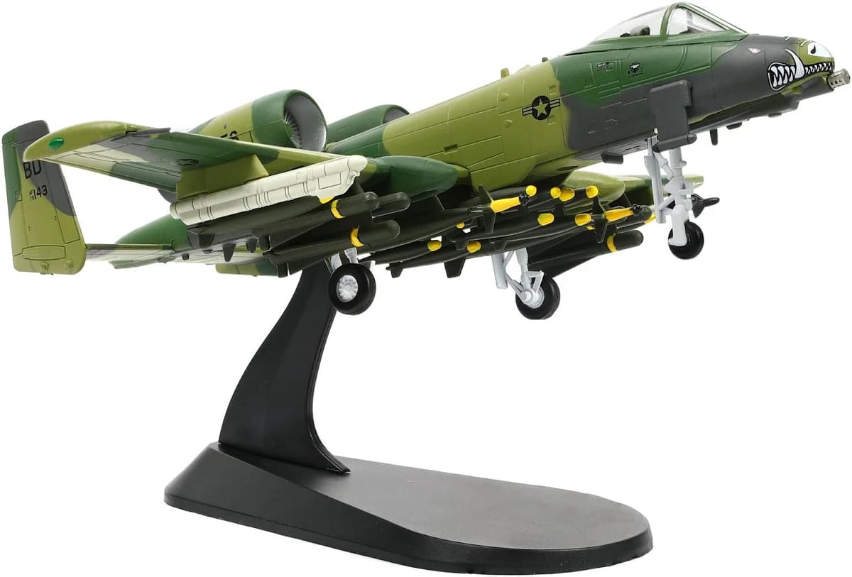 US A-10 Attack Aircraft Thunderbolt II Warthog Diecast
