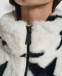 DKNY Women's Star Print Faux Fur Vest - Macy's