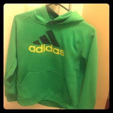 adidas | Tops | Lime Green Adidas Hoodie | Poshmark