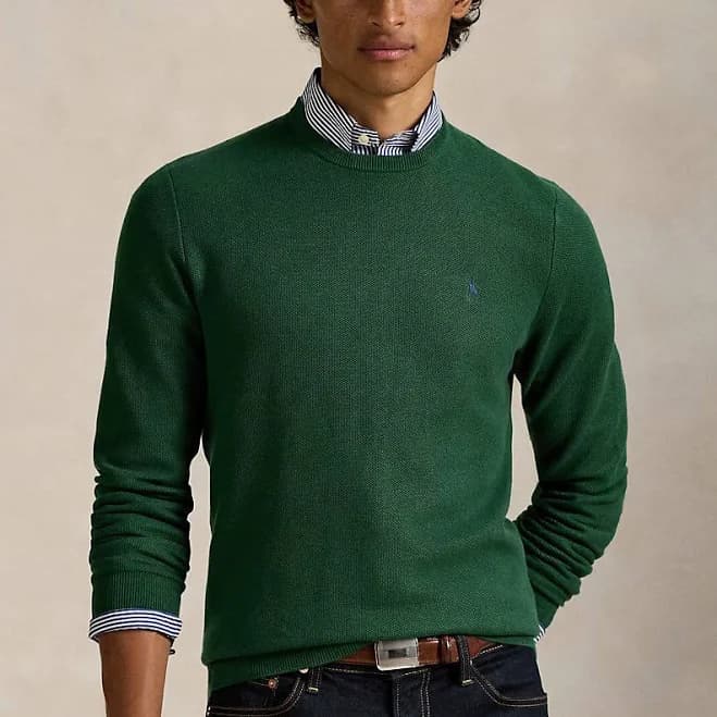 Polo Ralph Lauren Men's Cotton Crewneck Sweater