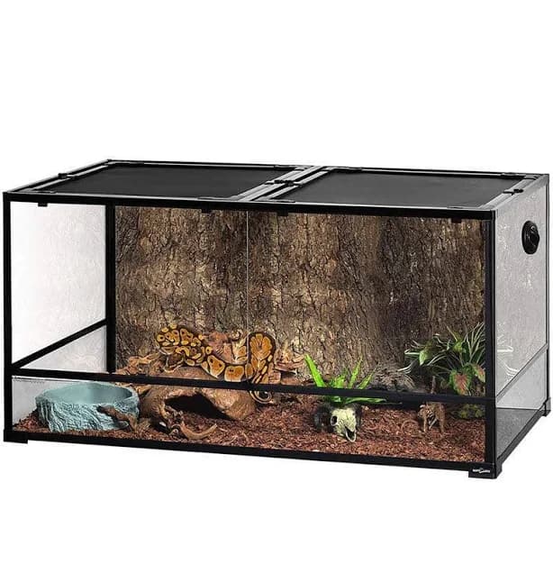 Repti Zoo RK0240 120 Gallon Large Glass Reptile Snake Terrarium