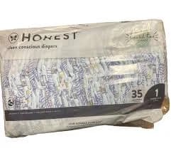 The Honest Company Diapers Size 1. 35 Count Limited Time Print NEW Sealed