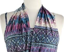 Aris A Cool Tone Maxi Dress Purple at Amazon Women's Clothing store