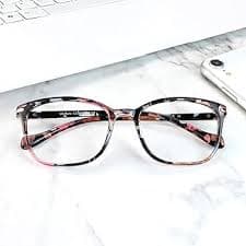 Amazon.com: LifeArt Bifocal Reading Glasses with Round Lenses, Blue Light Blocking Glasses for Women, Anti Glare, Reduce Eyestrain (Pinkfloral, 3.00 Magnification) : Health & Household