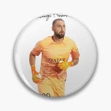 "Gianluigi Donnarumma" Pin for Sale by Truefans | Redbubble