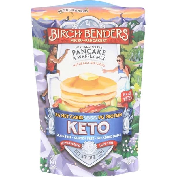 Birch Benders Pancake & Waffle Mix Keto 10 Oz