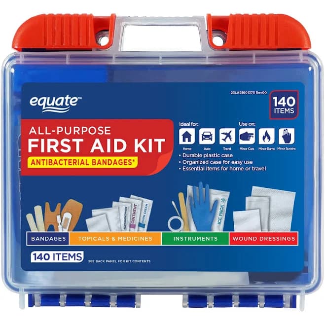 Equate All-Purpose First Aid Kit