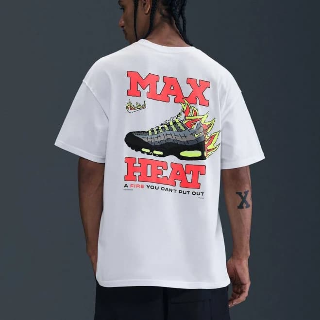 Nike Men's Sportswear Max90 Max Heat Graphic T-Shirt