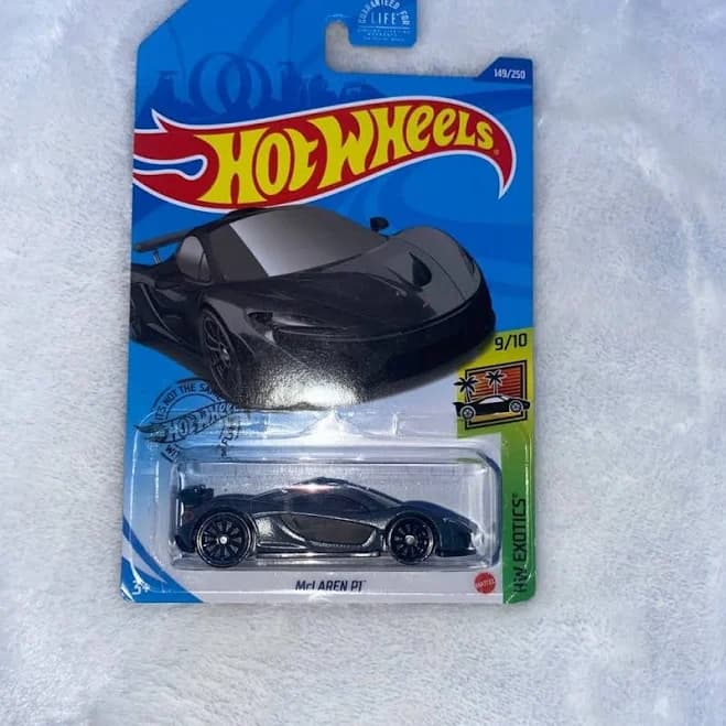 Hot Wheels 2017 Then and Now McLaren P1 Short Card