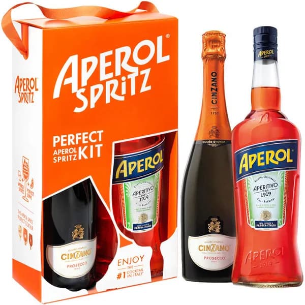 Aperol Spritz & Cinzano Prosecco Gift Pack