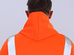 sesafety High Visibility Safety Sweatshirt for Men, Class 3 Reflective Zippered Hooded Sweatshirt, Hi-Vis Safety Hoodie with Black Bottom - Amazon.com