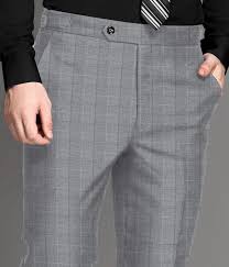 Berlin Gray Checks Vegan Pants - A.i. Perfect Fits