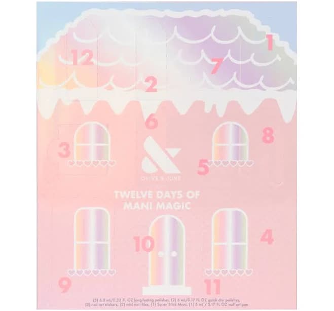 Olive & June 12 Days of Mani Magic Calendar Manicure Set
