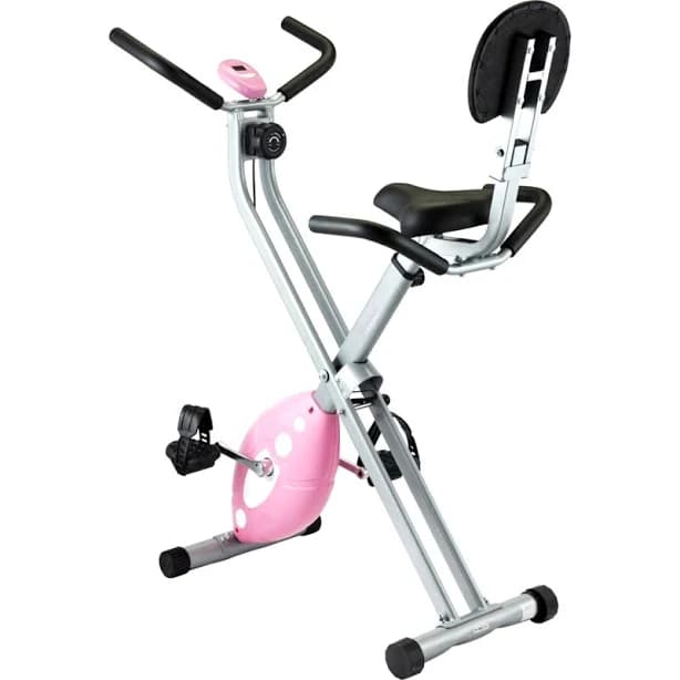 Sunny Health & Fitness Magnetic Folding Recumbent Bike Exercise Bike