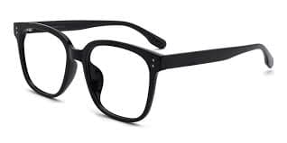 Adeola - Square Black Glasses for Men & Women - Lensmart