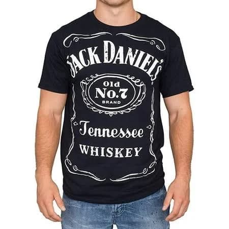 Whiskey Old No. 7 Tenessee Label T-Shirt