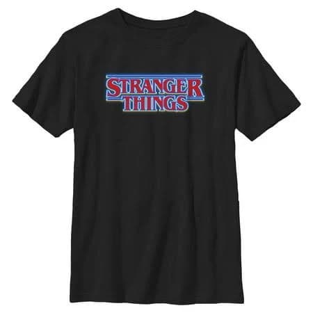 Stranger Things Boys' Glow Logo Graphic T-Shirt