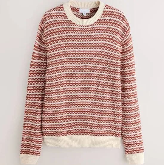Men's Regular Fit Wool Crew Neck Jumper