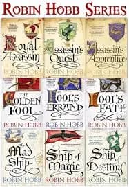 Robin Hobb Series Collection Farseer Trilogy, Liveship Traders, Tawny Man Trilog