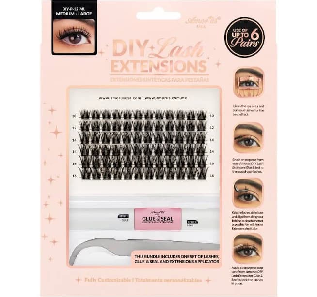 Amorus USA Starter Kit DIY Lash Extensions Bundle