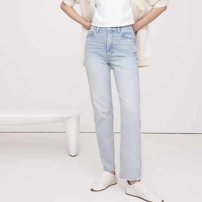 Banana Republic Women's High-Rise 90s Straight Jean
