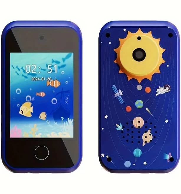 Kids Smart Phone Toys for Toddler Cell Phones Toy with Touchscreen Camera MP3 Learning Smartphone