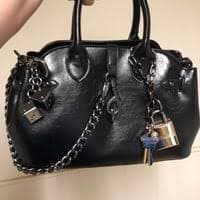 Steve Madden Lock and Key Satchel Like new | Mercari
