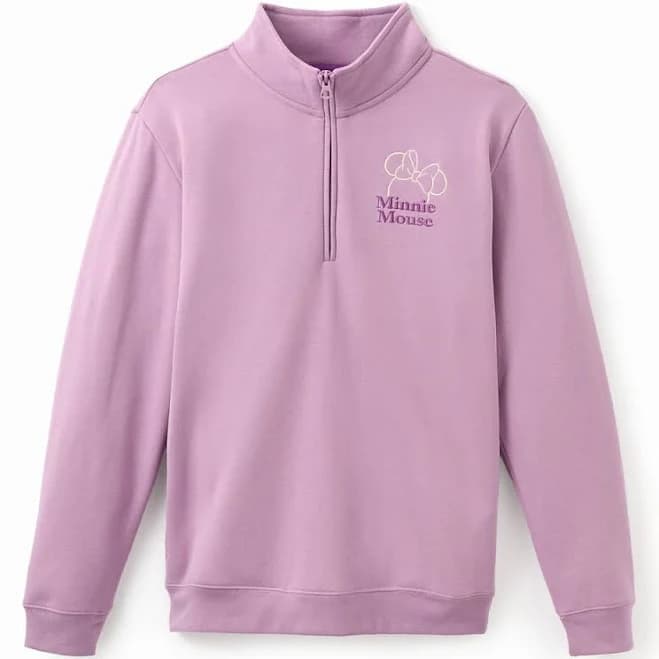 Disney Minnie Mouse 1/4 Zip Pullover