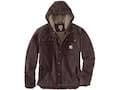 Carhartt Men's Relaxed Fit Washed Duck Sherpa Lined Utility Jacket