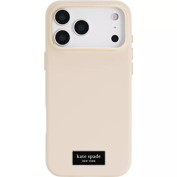 Kate Spade Silicone MagSafe Case for Apple iPhone 17 Pro Max ( Icon Dusk Rose)