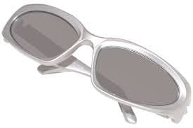 Balenciaga BB0157S 004 Sunglasses Men's Silver/Grey/Silver Mirror 65-17-125 | EyeSpecs.com