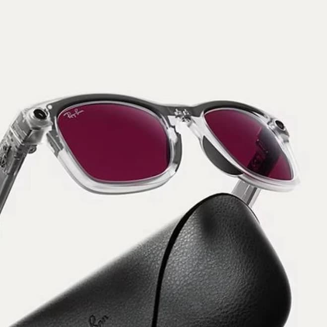 Ray-ban Meta Wayfarer Gen 2 Limited Edition Matte Transparent