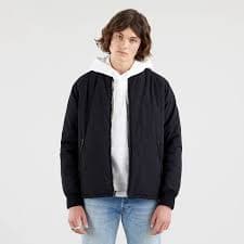 Hyde Quilted Bomber Jacket - Black | Levi's® ES